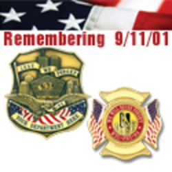 9 11 Anniversary Badges