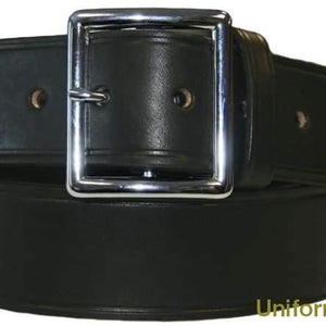 1 3/4" Black Leather Premium 5-Year Postal Belt