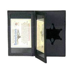 115 – Book Style Badge Case with Two Oversized ID Windows