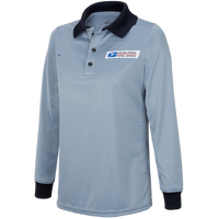 Women's Retail Clerk Long Sleeve Polo Shirt 100% Polyester NEW