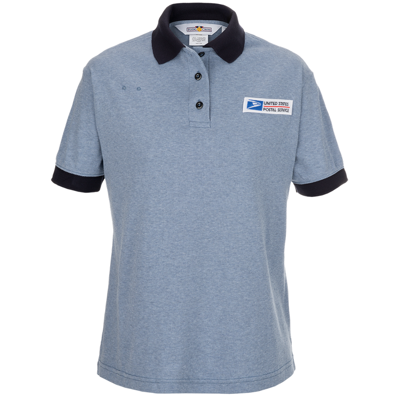 Ladies Flying Cross Retail Window Clerk Short Sleeve Uniform Polo Shirt OLD STYLE