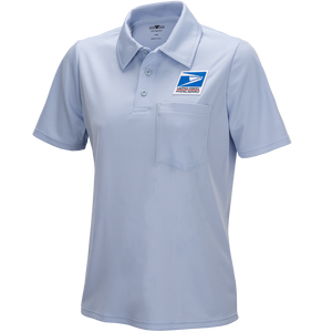 Women's Flying Cross Letter Carrier Short Sleeve Performance Polo Shirt #183T5755 NEW