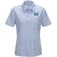Women's Flying Cross Letter Carrier Short Sleeve Performance Polo Shirt #183T5755 NEW