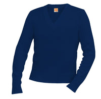 Adult Unisex V-Neck Pullover Sweater