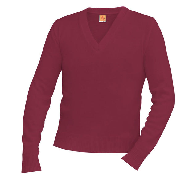Youth Unisex V-Neck Pullover Sweater