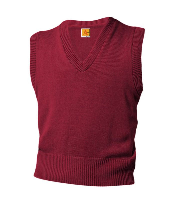 Youth Unisex Sweater V-Neck Pullover Vest