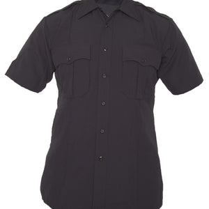 Elbeco TexTrop2 Short Sleeve Shirt w/ Postal Police Patch Emblem on Left Sleeve