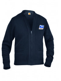 Heavyweight Crew Neck Cardigan Sweater Regular and Long Body