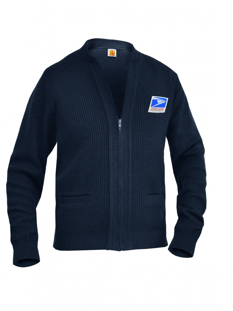 Heavyweight Crew Neck Cardigan Sweater Regular and Long Body