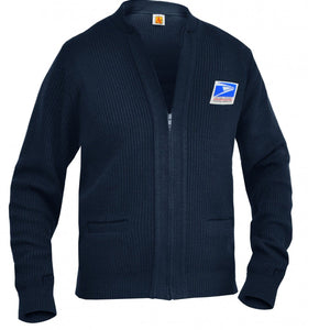 Heavyweight Crew Neck Cardigan Sweater Regular and Long Body