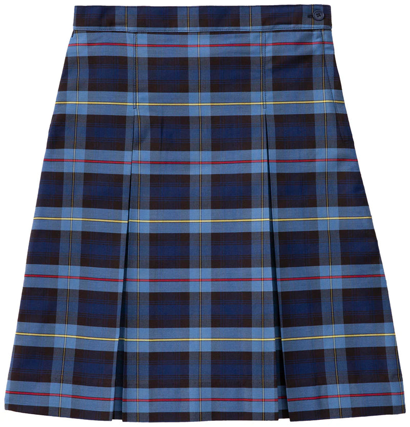 Girls Kick Pleat Adjustable Waist Skirt