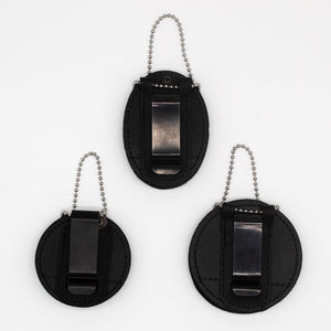 600CH/700CH – Swivel Recessed Badge Holder with Hook & Loop Closure, Clip Back, and Neck Chain