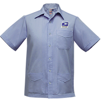 Flying Cross Men's USPS Letter Carrier Short Sleeve Shirt Jac