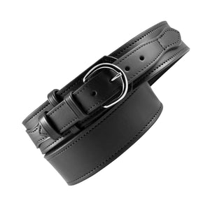 6604 – 2.25″ American Value Line Fully Lined Sam Browne Duty Belt, 4 Row Stitched