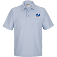 Flying Cross Men's Letter Carrier Knit Postal Polo Shirts