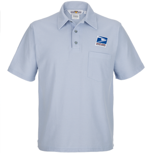 Flying Cross Men's Letter Carrier Knit Postal Polo Shirts