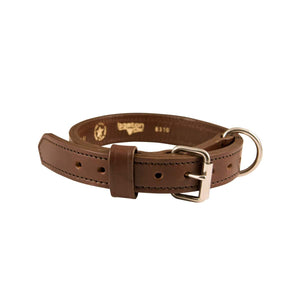 8350 – 1″ Leather Split Ring K9 Collar