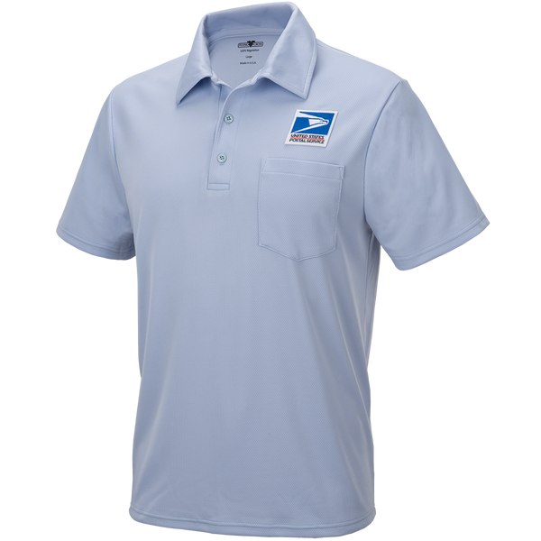 Flying Cross Men's Letter Carrier Short Sleeve Performance Polo Shirt #83T5755 NEW