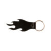 9106 – Leather Flame Zipper Pull, Key Fob