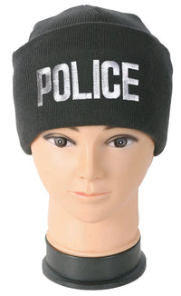 EMBROIDERED BEANIES WITH ID (SECURITY, POLICE, SHERIFF)