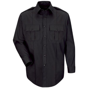 New Dimension® Plus Long Sleeve Poplin Shirt