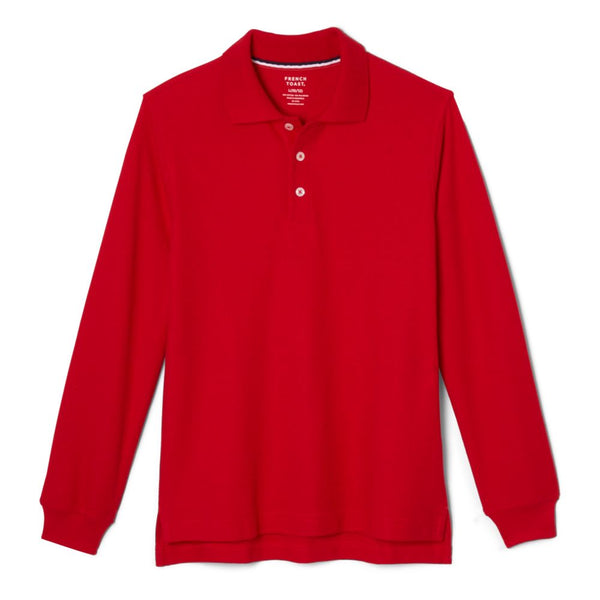 BPLA Youth Unisex Emb LS Polo