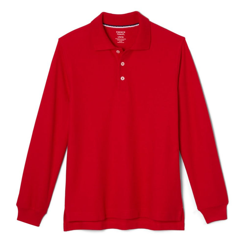 BPLA Youth Unisex Emb LS Polo