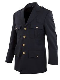 Polyester Single-Breasted Blousecoat