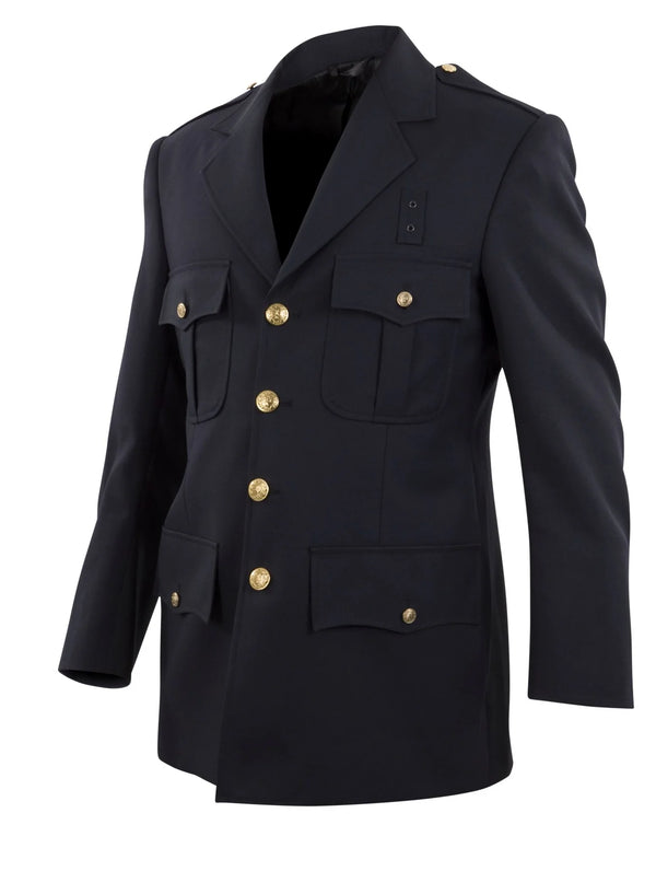 Polyester Single-Breasted Blousecoat