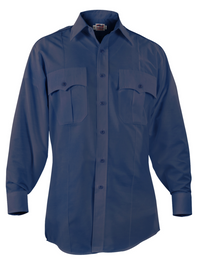 Men’s Paragon Plus Poplin Long Sleeve Shirt - Postal Police Emblem