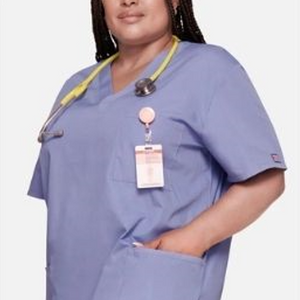 CH Unisex VNeck 3-Pocket Scrub Top