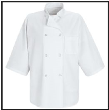 1½ SLEEVE CHEF COAT