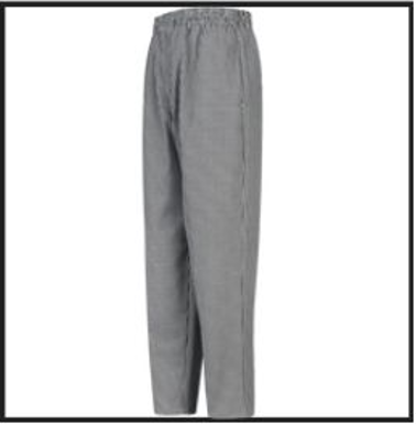 MEN'S CHECKED BAGGY CHEF PANT