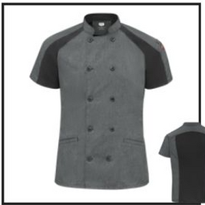 WOMEN'S AIRFLOW RAGLAN CHEF COAT WITH OILBLOK
