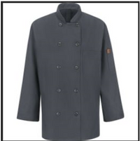 WOMEN'S CHEF COAT WITH OILBLOK + MIMIX®