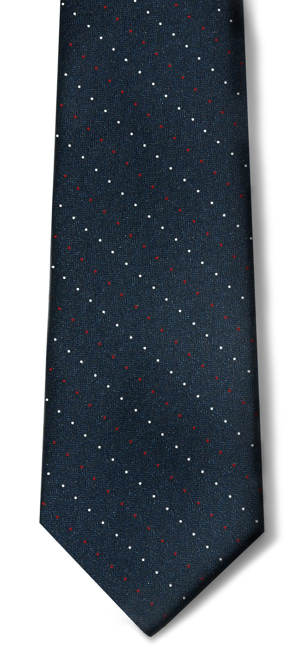 Letter Carrier Pindot Necktie with Buttonholes USPS