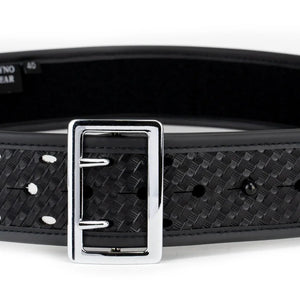 2.25" Synthetic Basket Weave Duty Belt