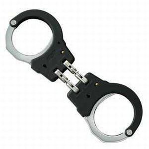 Black Hinged Asp Handcuff