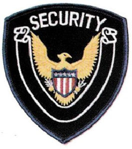 Security White & Gold On Black