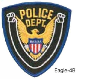 Eagle Patch Police Dept. Blue/White/Black