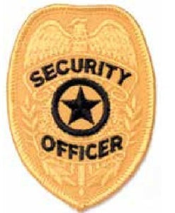 P104 Security Officer Badge Patch