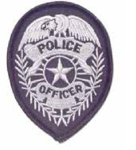 P109 Police Officer Badge Patch