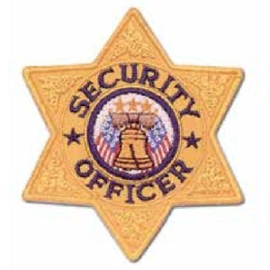 P6104 6 Pt Security Officer Patch