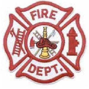 Fire Department, Red On White