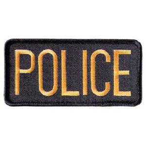 Police Patch 4-1/2" X 2"