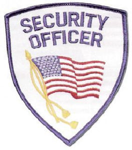 Security Officer, Royal/White