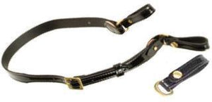 Shoulder strap set high gloss, Brass