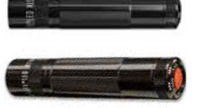 3 "AAA" LED, 5 mode push button switch, black