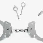#700C nickel, chain handcuff