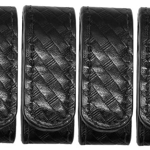 Genuine Leather Basketweave Keepers